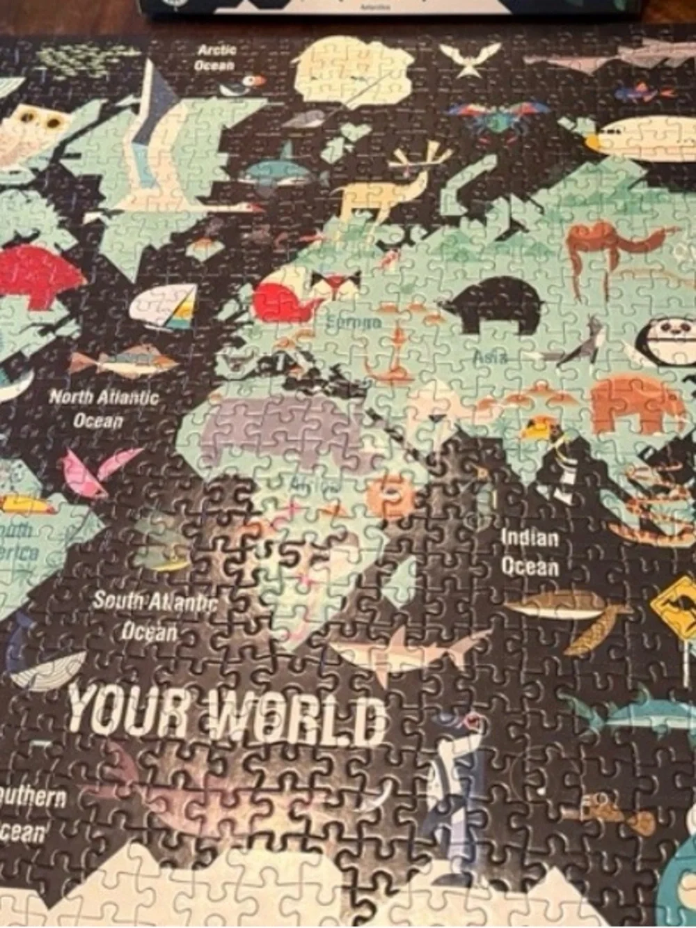 3 puzzles National Parks 500-Piece Puzzle - Tree of Life 1000 your world 1000